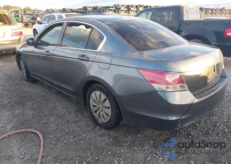 2009 Honda Accord 2.4 Lx from USA, damaged, VIN JHMCP26389C011702